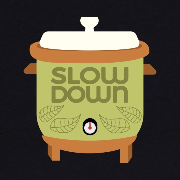 Slow Down Vintage Slow Cooker by Alissa Carin
